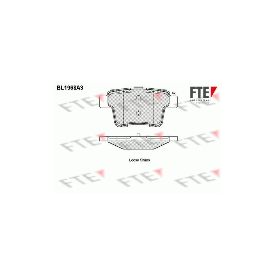 Fte 9010551 Brake Pad Set | ML Performance UK Car Parts