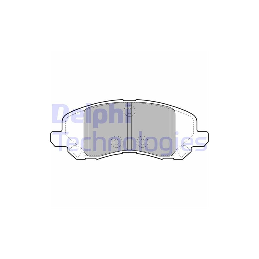 Delphi Lp2038 Brake Pad Set