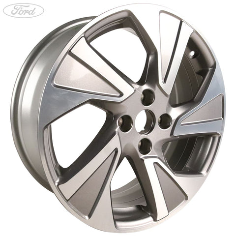 GENUINE FORD 2265012 ECOSPORT ALLOY WHEEL 18" 5-SPOKE DESIGN, FLASH GREY/MACHINED | ML Performance UK