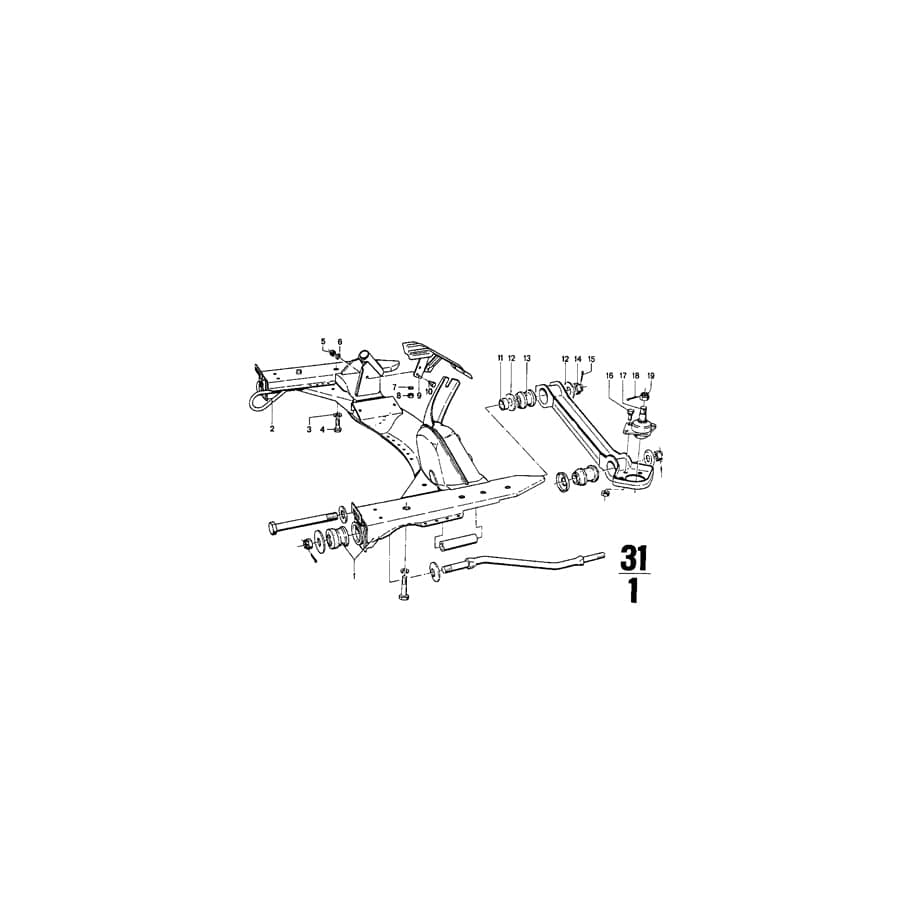 Genuine BMW 31111114348 E21 E31 E23 Washer A10,5X22 (Inc. Z1) | ML Performance UK Car Parts