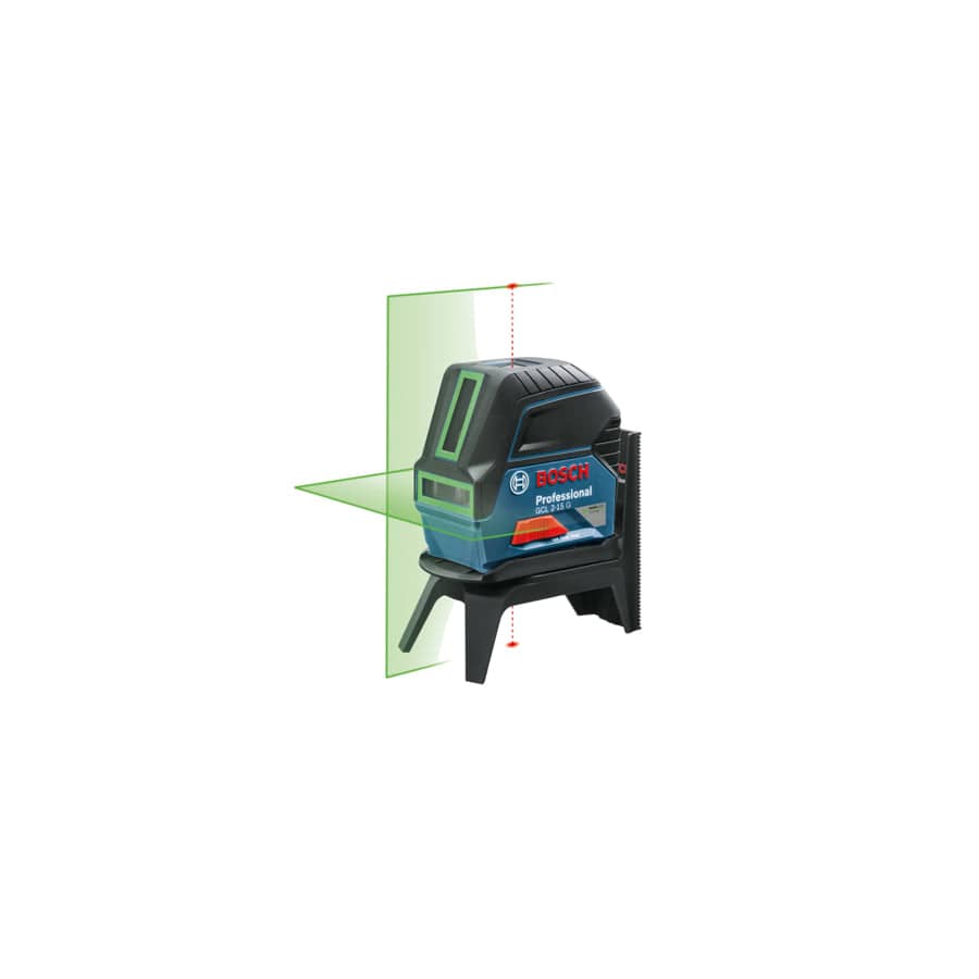 Bosch BSHGCL215G GCL 215-G Professional Self-Levelling Cross Line Laser Green | ML Performance UK