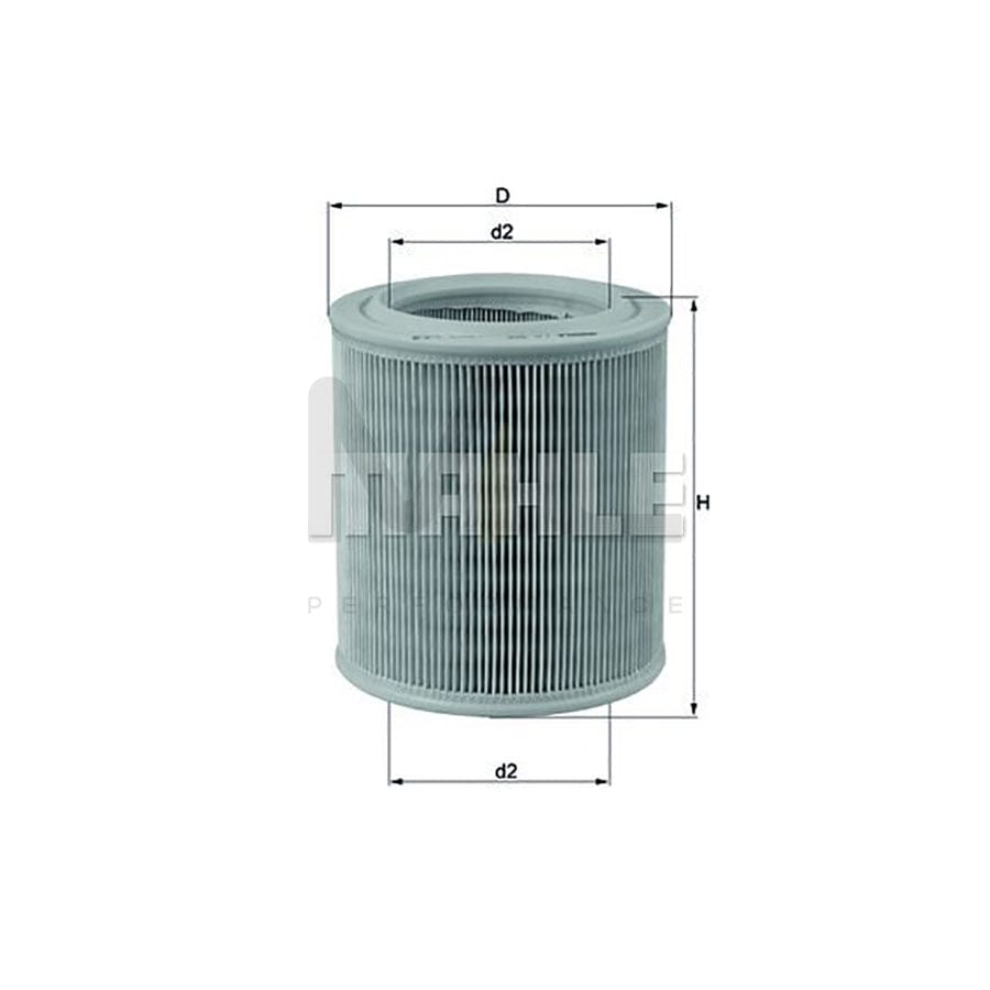 MAHLE ORIGINAL LX 706 Air Filter Filter Insert | ML Performance Car Parts