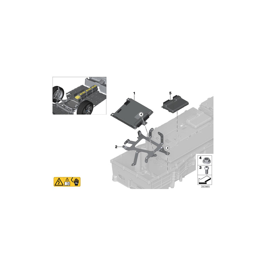 Genuine BMW 61279426328 I12 I15 Cell Monitoring Circuit MASTER (Inc. i8) | ML Performance UK