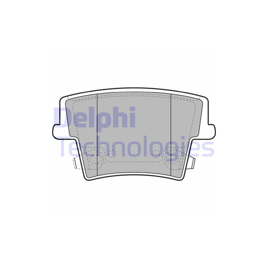 Delphi Lp2035 Brake Pad Set