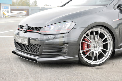 Rieger 00059560 VW Mk7 Golf Front Splitter (GTI & GTD) 1 | ML Performance UK Car Parts