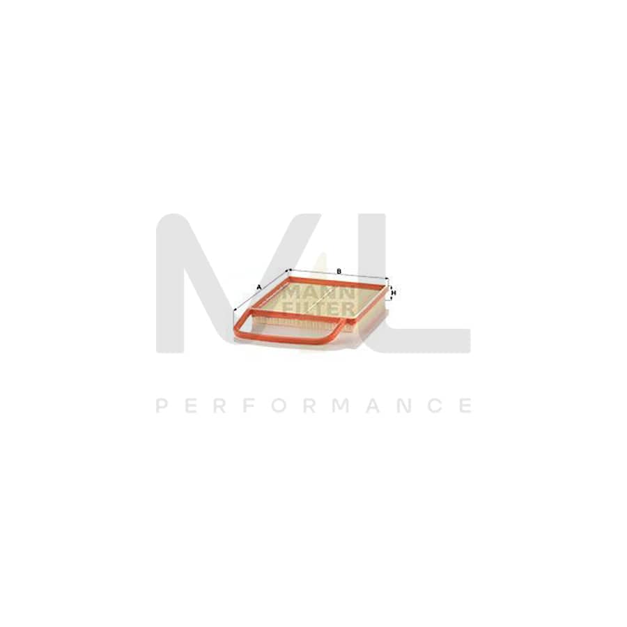 MANN-FILTER C 3575 Air Filter Filter Insert | ML Performance Car Parts