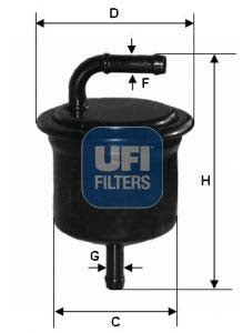 UFI 31.716.00 Fuel Filter