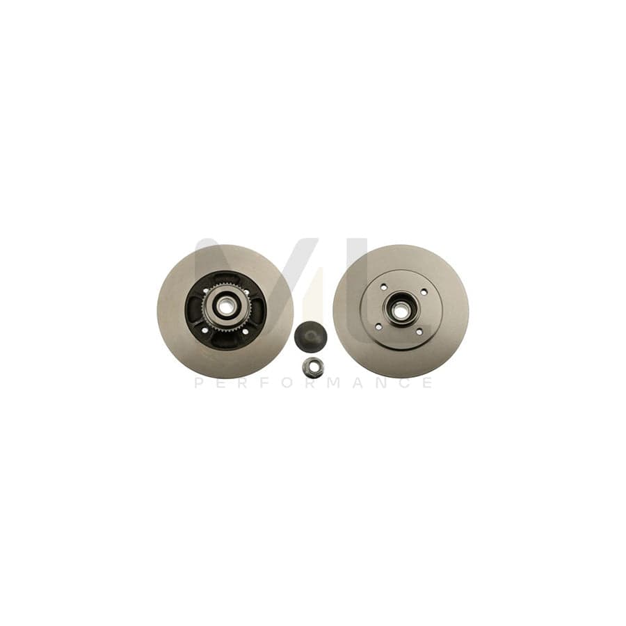 TRW DF2706BS Brake Disc Solid, with ABS sensor ring, with wheel bearing | ML Performance Car Parts