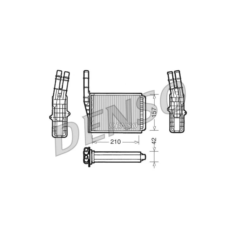 Denso DRR23013 Drr23013 Heater Matrix For Renault Espace Iv (Jk) | ML Performance UK