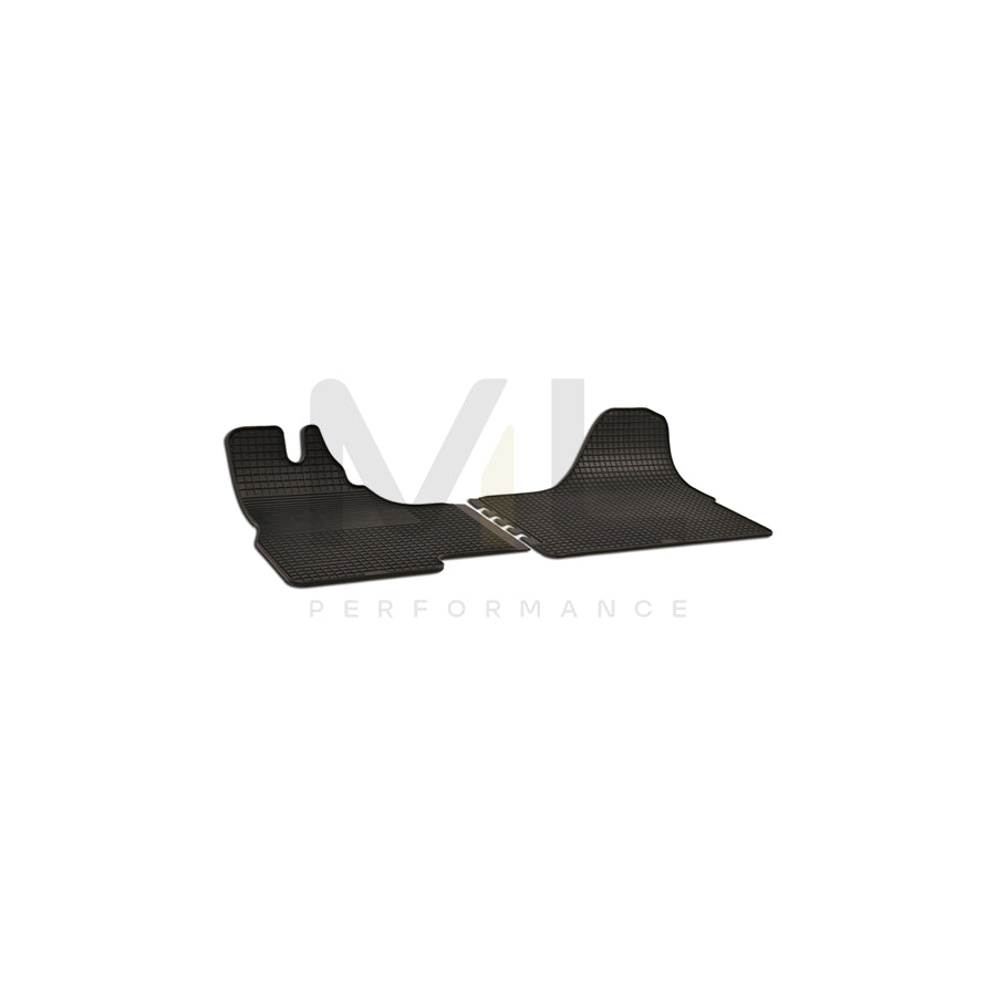 WALSER Tailored 50365 Floor mat set for IVECO Daily Elastomer, Front, Quantity: 2, Black | ML Performance Car Parts