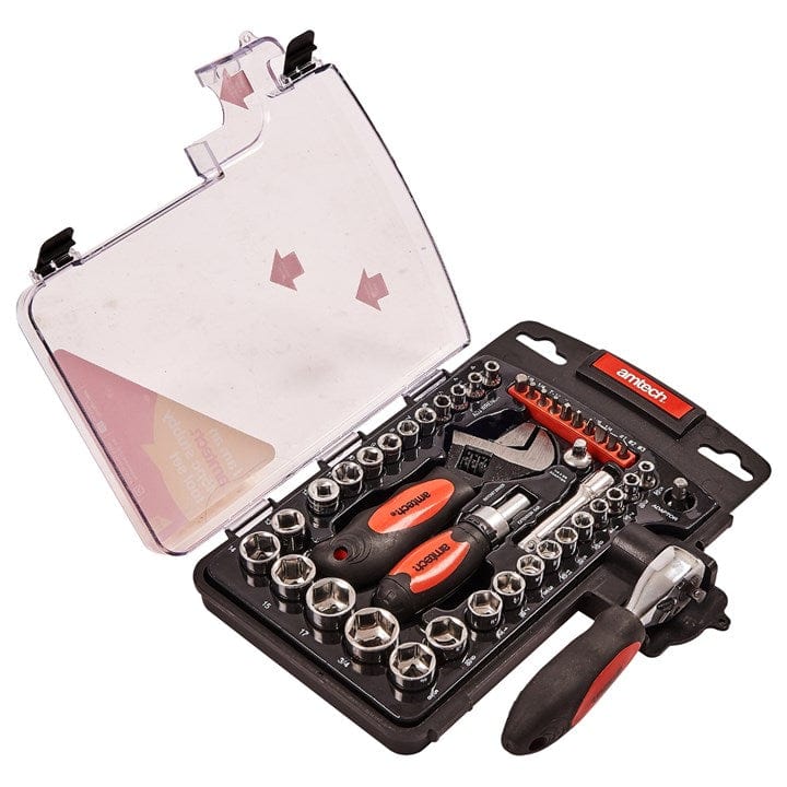 Amtech 45pcs. Stubby Tool Set | ML Performance DIY & Power Tools