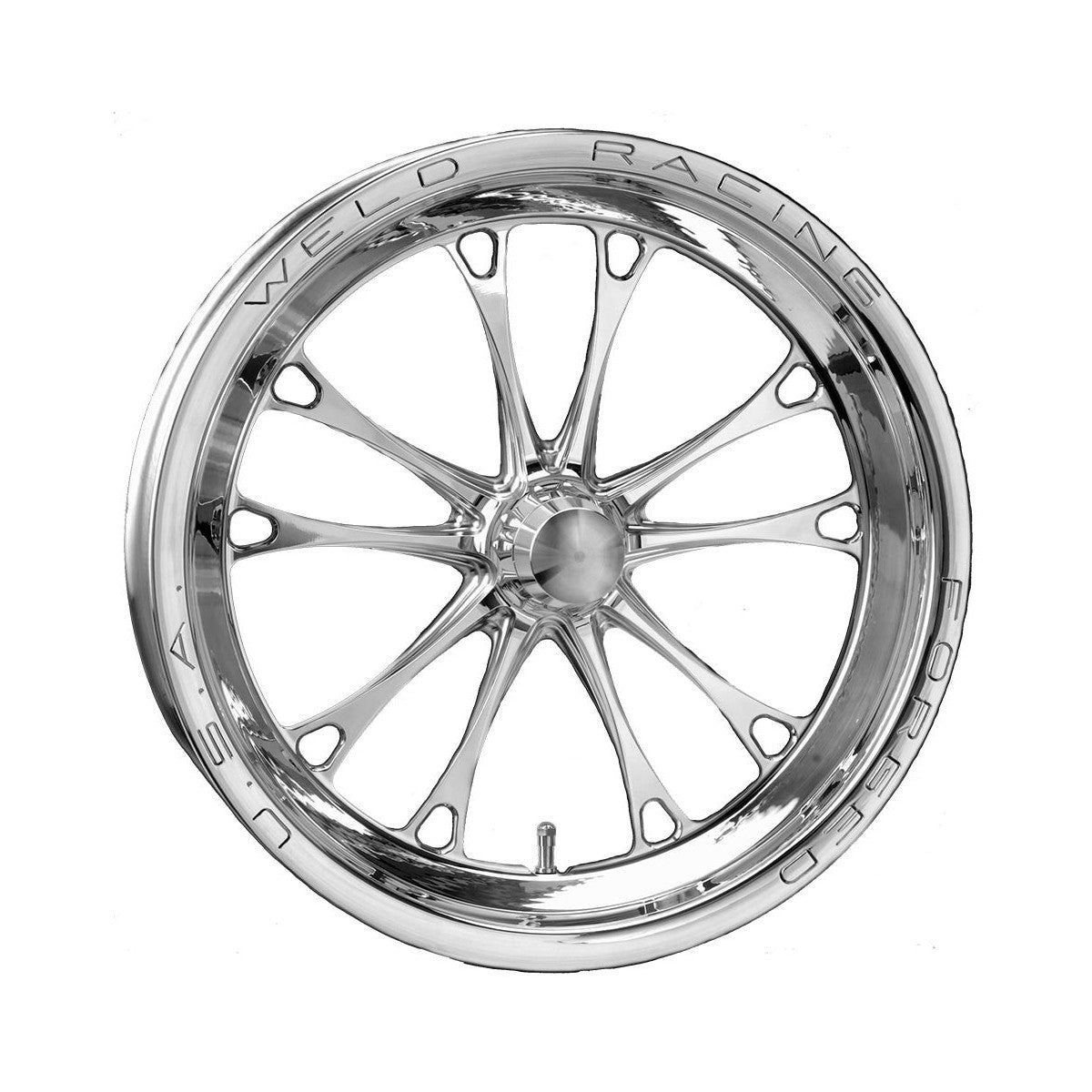 Weld 84P-15000 V-Series Frontrunner Wheel 15x3.5 Anglia Spindle ET-13 BS1.75 Polished