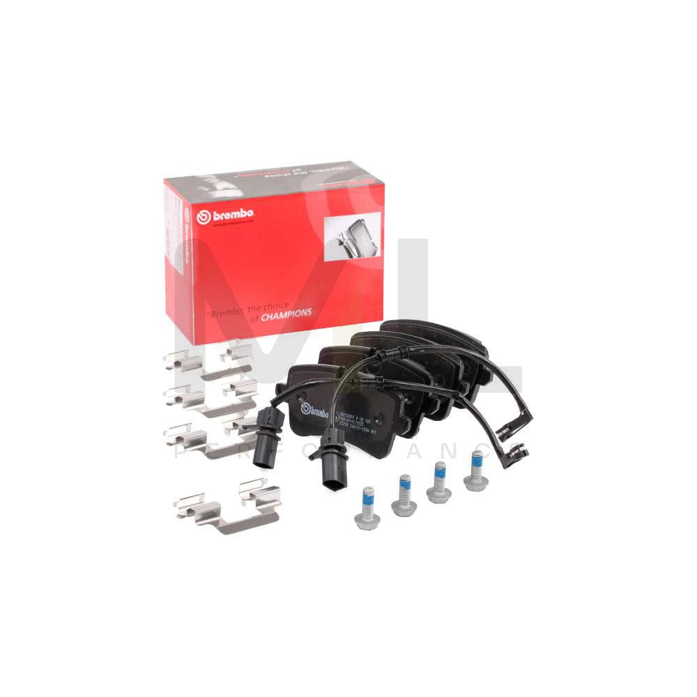 Brembo P 85 120 Brake Pad Set With Brake Caliper Screws | ML Performance Car Parts