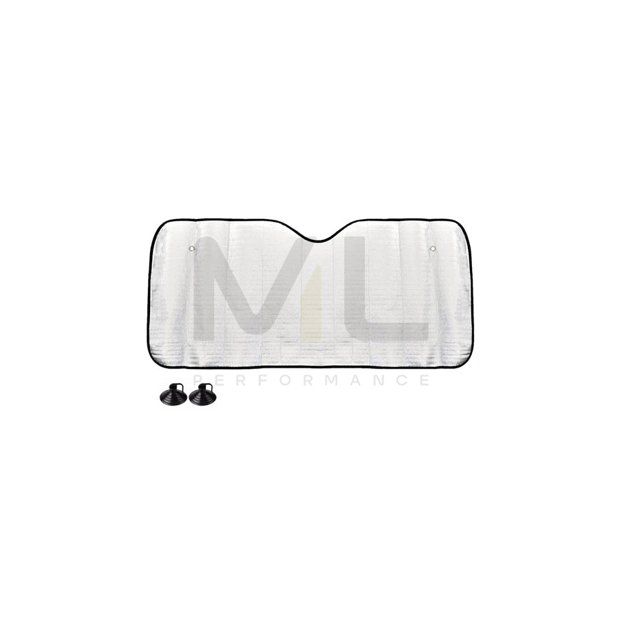 AMiO 01536 Car sun shade Silver, PE (Polyethylene), Quantity: 1 | ML Performance Car Parts