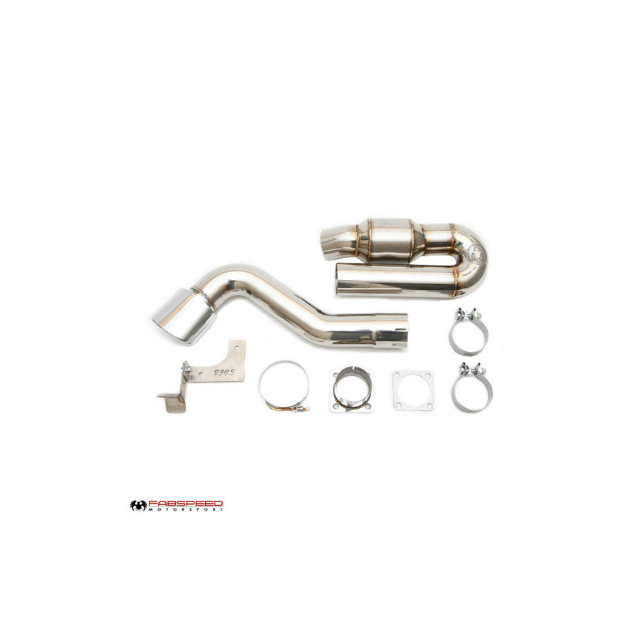 Fabspeed 911 Turbo 930 Sport Muffler Bypass Exhaust System with Catalyst (1976-1989) | ML Performance UK