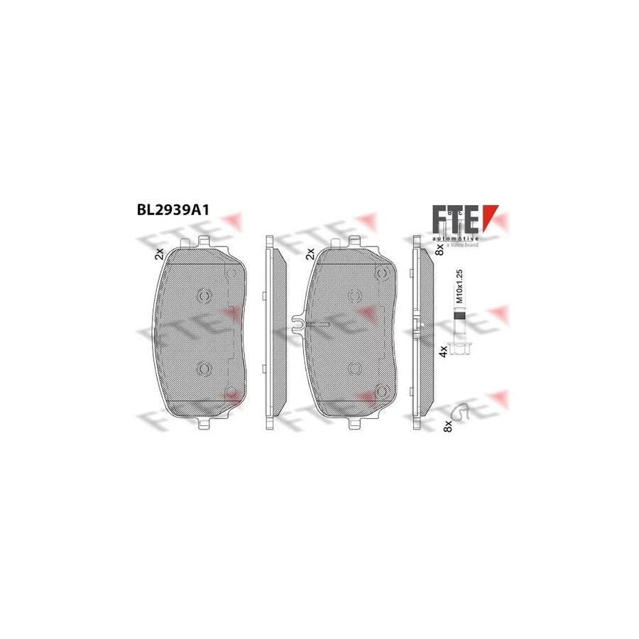 Fte BL2939A1 Brake Pad Set | ML Performance UK Car Parts