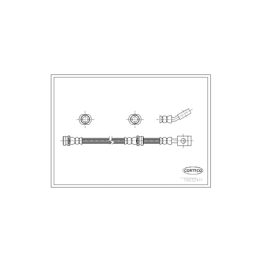Corteco 19032411 Brake Hose | ML Performance UK