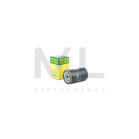 MANN-FILTER W 719/30 Oil Filter Spin-on Filter, with one anti-return valve | ML Performance Car Parts