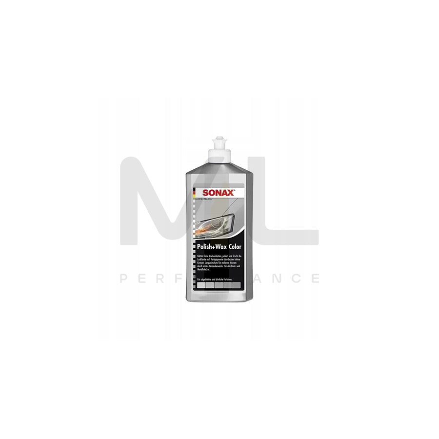 Sonax Polish + Wax COLOR Silver/Grey 250ml | ML Performance Car Care