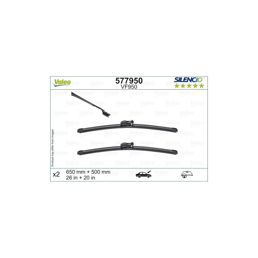 Valeo 577950 Wiper Blade | ML Performance UK Car Parts