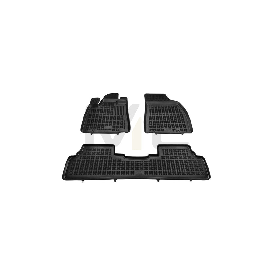 REZAW PLAST 202404 Floor mat set for LEXUS RX III (AL10) Elastomer, Front and Rear, Black | ML Performance Car Parts