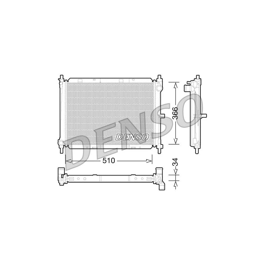 Denso DRM46038 Drm46038 Engine Radiator | ML Performance UK