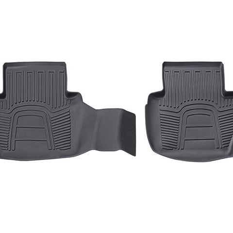 GENUINE FORD 2268332 ECOSPORT RUBBER FLOOR MATS REAR SET, TRAY STYLE, BLACK, 2017 - ONWARDS | ML Performance UK