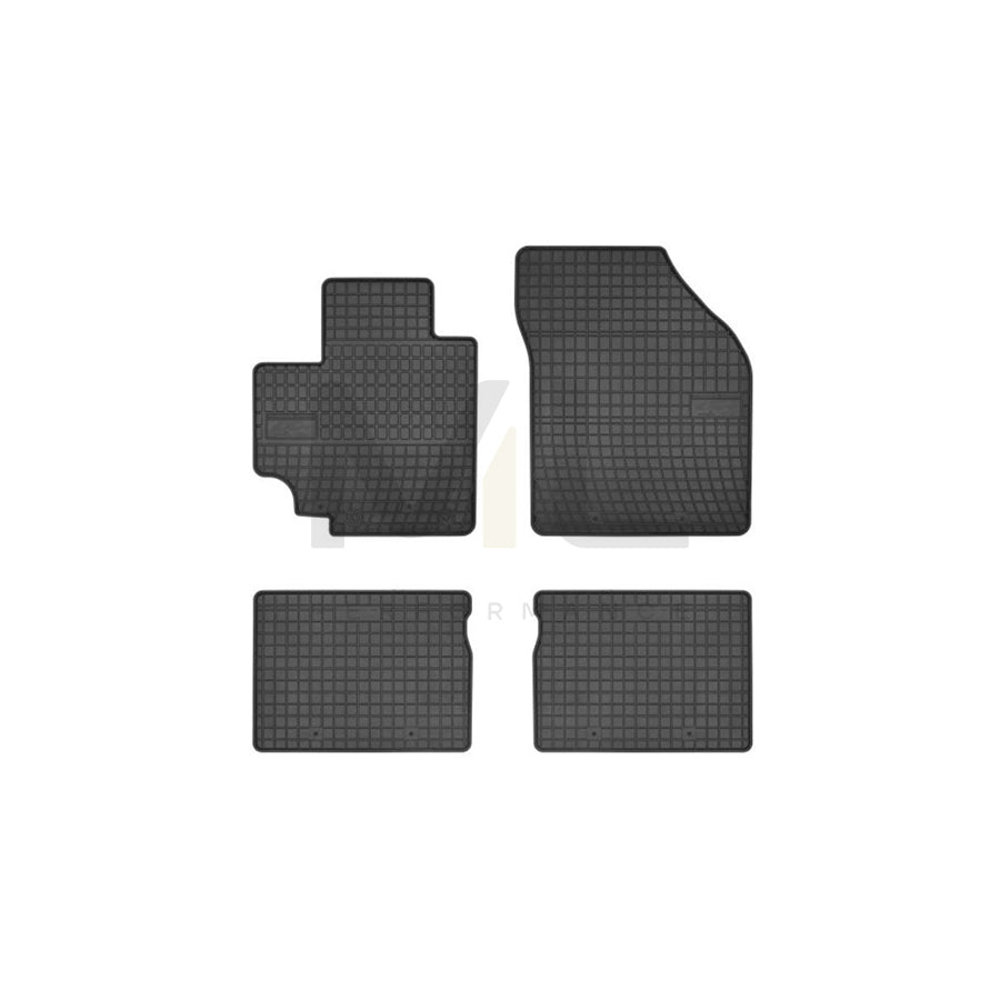 FROGUM Tailored 546214 Floor mat set for SUZUKI Celerio (LF) Elastomer, Front and Rear, Quantity: 4, Black | ML Performance Car Parts