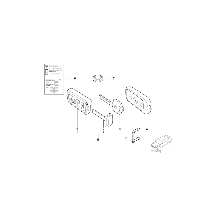 Genuine BMW 51216927692 E66 Drophead RR1 Shackle Set (Inc. Phantom EWB, 745i & 740Li) | ML Performance UK Car Parts