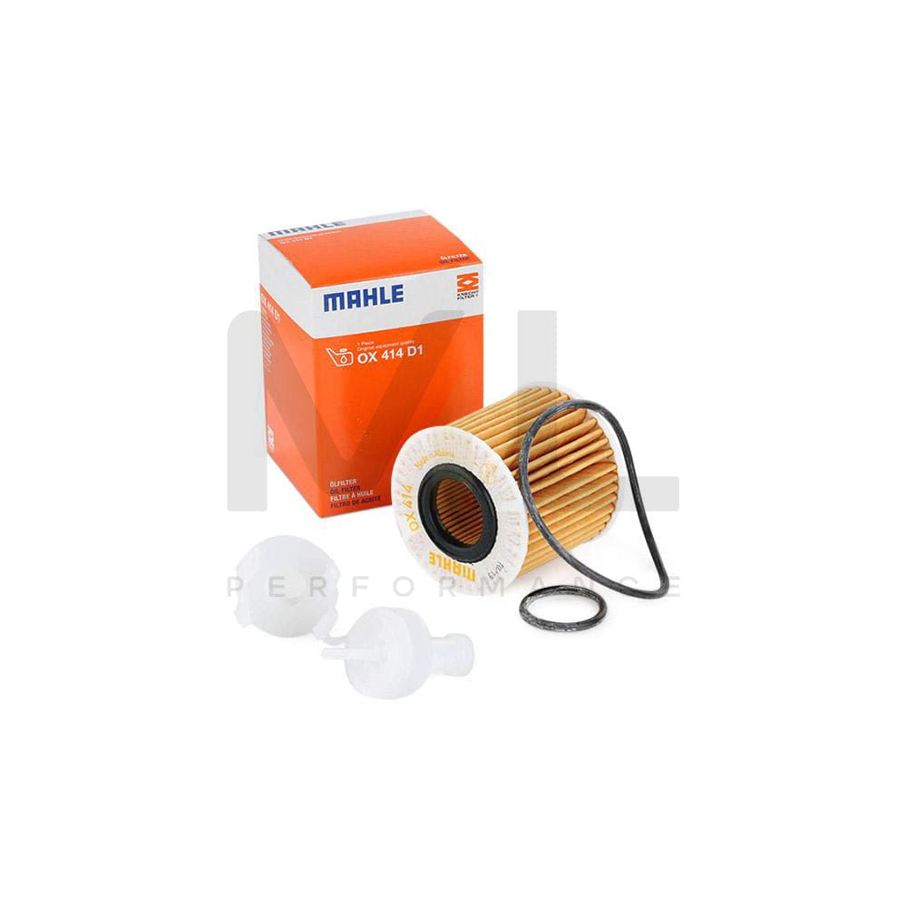 MAHLE ORIGINAL OX 414D1 Oil Filter Filter Insert | ML Performance Car Parts