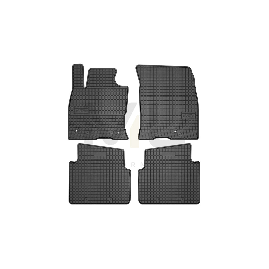 FROGUM Tailored, Basic 411012 Floor mat set for FORD Kuga Mk3 Elastomer, Front and Rear, Quantity: 4, Black | ML Performance Car Parts