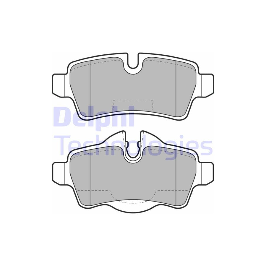 Delphi Lp2022 Brake Pad Set