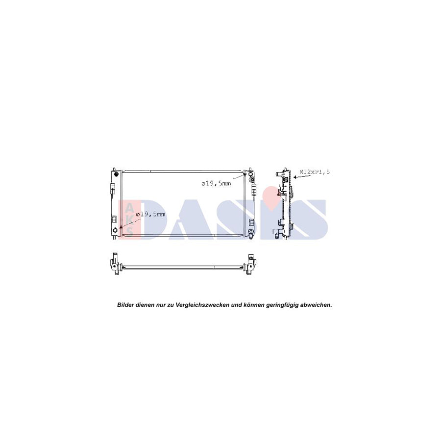 AKS Dasis 136490N Engine Oil Cooler | ML Performance UK