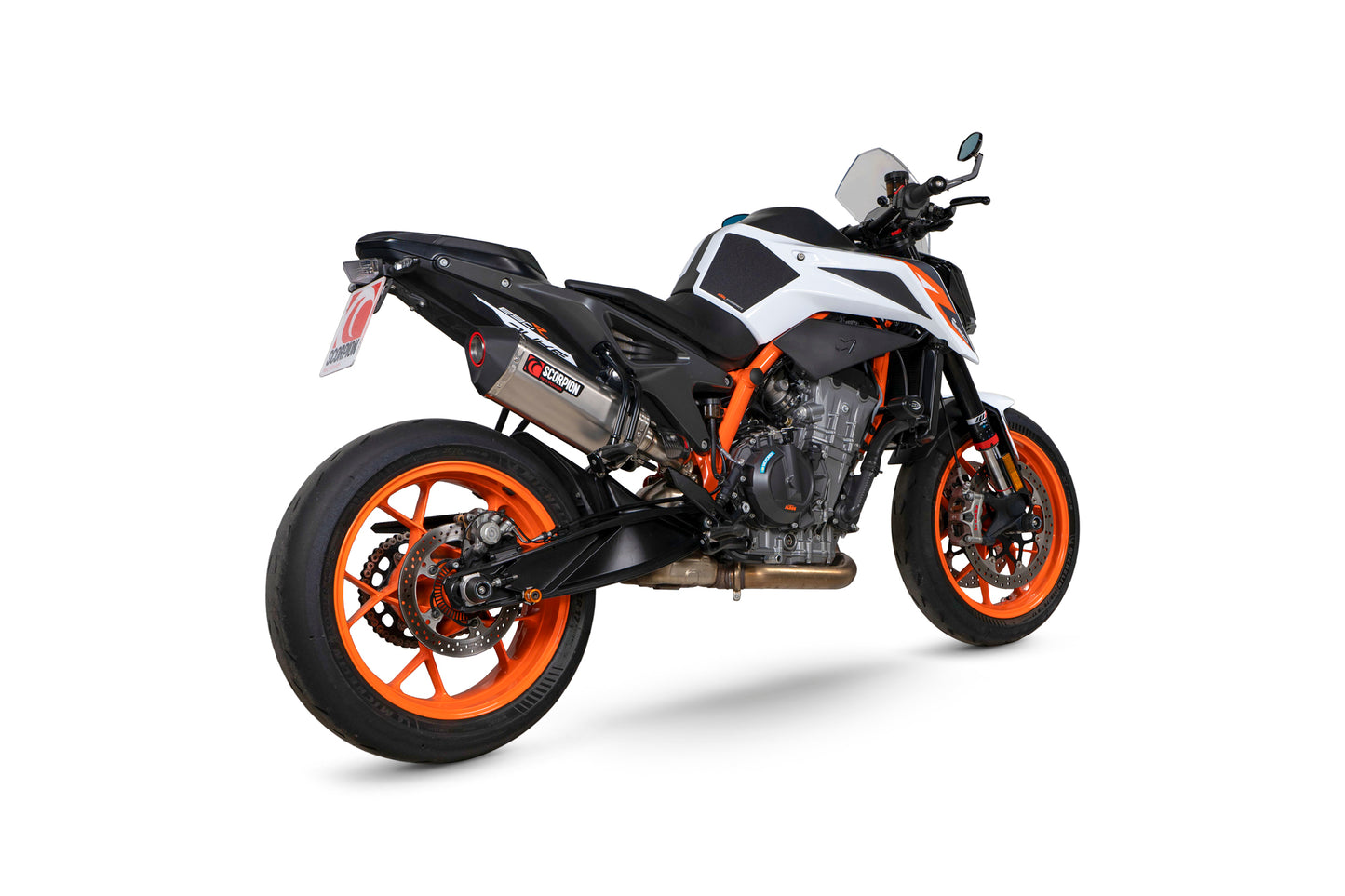 Scorpion RKT94TEO KTM 890 Duke Serket Parallel Slip-On - Titanium Sleeve | ML Performance UK UK