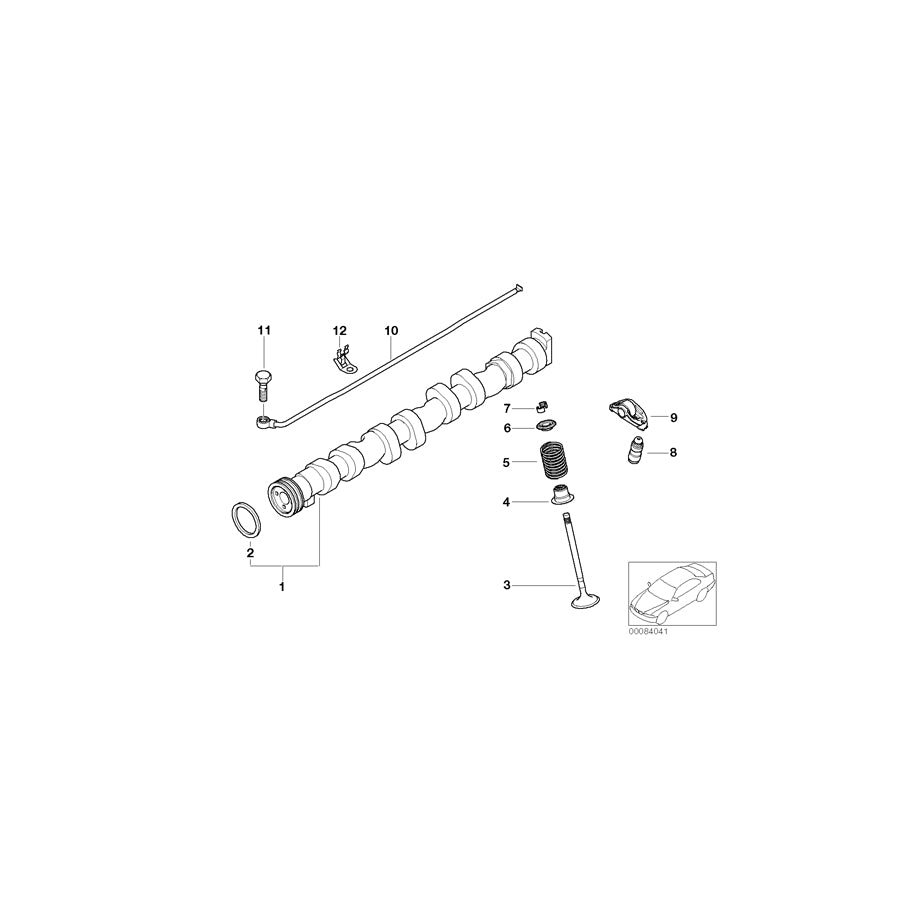 Genuine BMW 11317566993 E81 E60 E91 Camshaft Exhaust (Inc. 318ti, X3 2.0i & 520i) | ML Performance UK Car Parts