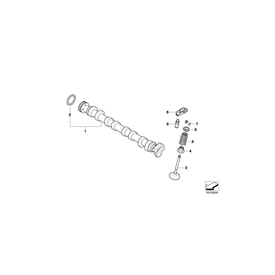 Genuine BMW 11317587755 R56 Inlet Camshaft (Inc. One, Cooper & One Eco 55kW) | ML Performance UK Car Parts