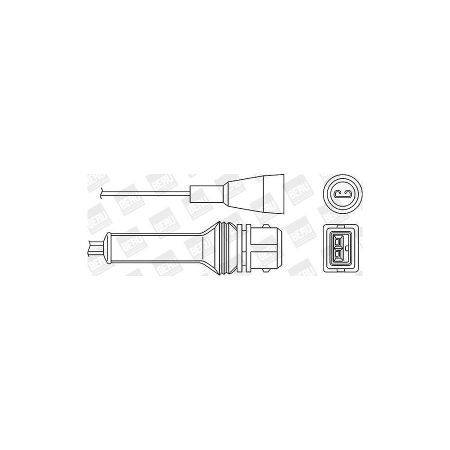 Beru OZH037 Lambda Sensor