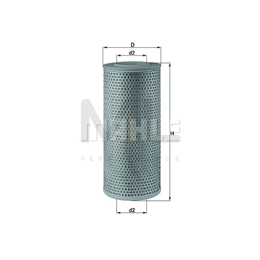 MAHLE ORIGINAL LX 610 Air Filter Filter Insert | ML Performance Car Parts