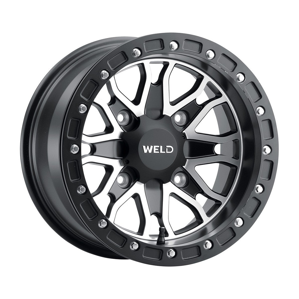 Weld U501B0042500 Raptor Utv U501 Wheel 15x10 4x136 ET0 BS5 Satin Black MIL