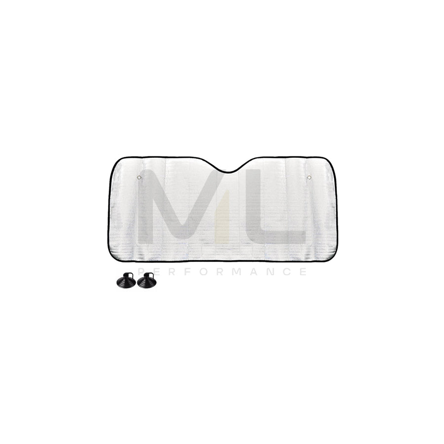 AMiO 01534 Car sun shade Silver, PE (Polyethylene), Quantity: 1 | ML Performance Car Parts