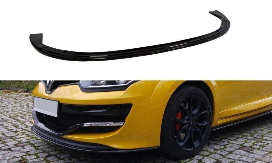 Maxton Design RE-ME-3-RS-FD1T Front Splitter V.1 Renault Megane RS MK3 | ML Performance UK Car Parts