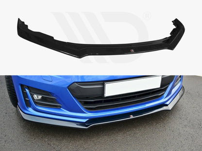 Maxton Design SU-BRZ-1F-FD2T Front Splitter V.2 Subaru Brz Facelift (2017-2020) | ML Performance UK Car Parts