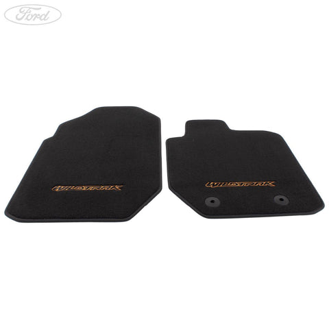 GENUINE FORD 2267621 RANGER FRONT FLOOR MATS SET VELOUR WILDTRAK 4WD 2019- | ML Performance UK