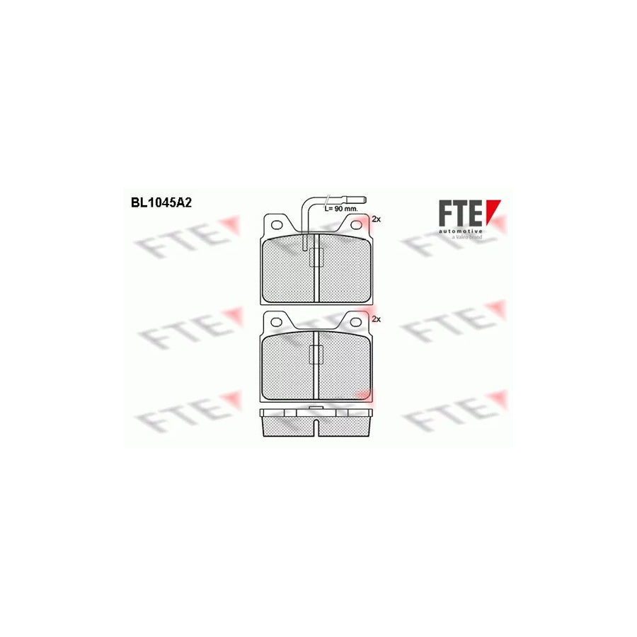 Fte BL1045A2 Brake Pad Set | ML Performance UK Car Parts