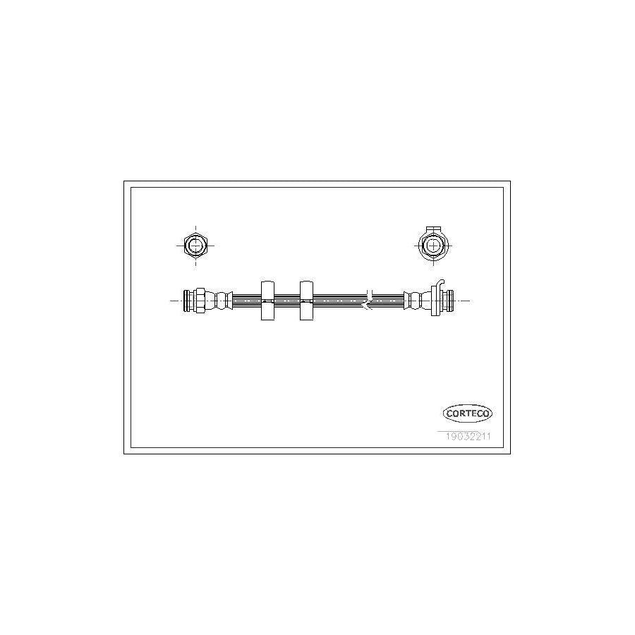 Corteco 19032211 Brake Hose | ML Performance UK