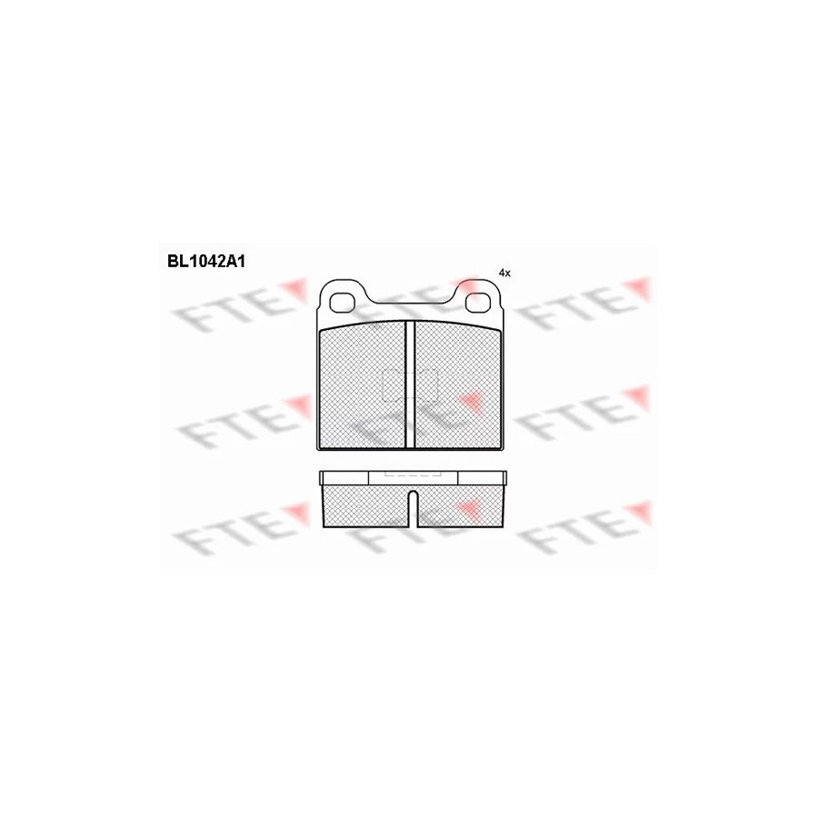 Fte BL1042A1 Brake Pad Set | ML Performance UK Car Parts