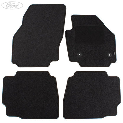 GENUINE FORD 1805767 MONDEO CARPET FLOOR MATS FRONT AND REAR, BLACK | ML Performance UK