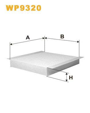 WIX Filters WP9320 Pollen Filter