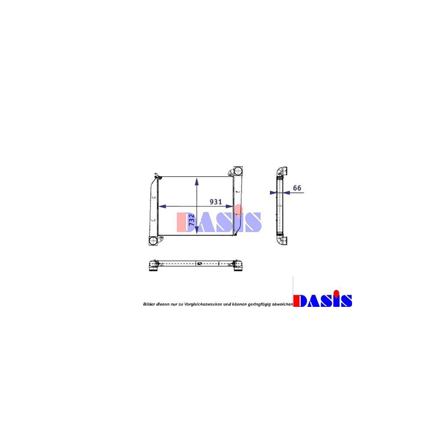 AKS Dasis 137005N Intercooler | ML Performance UK