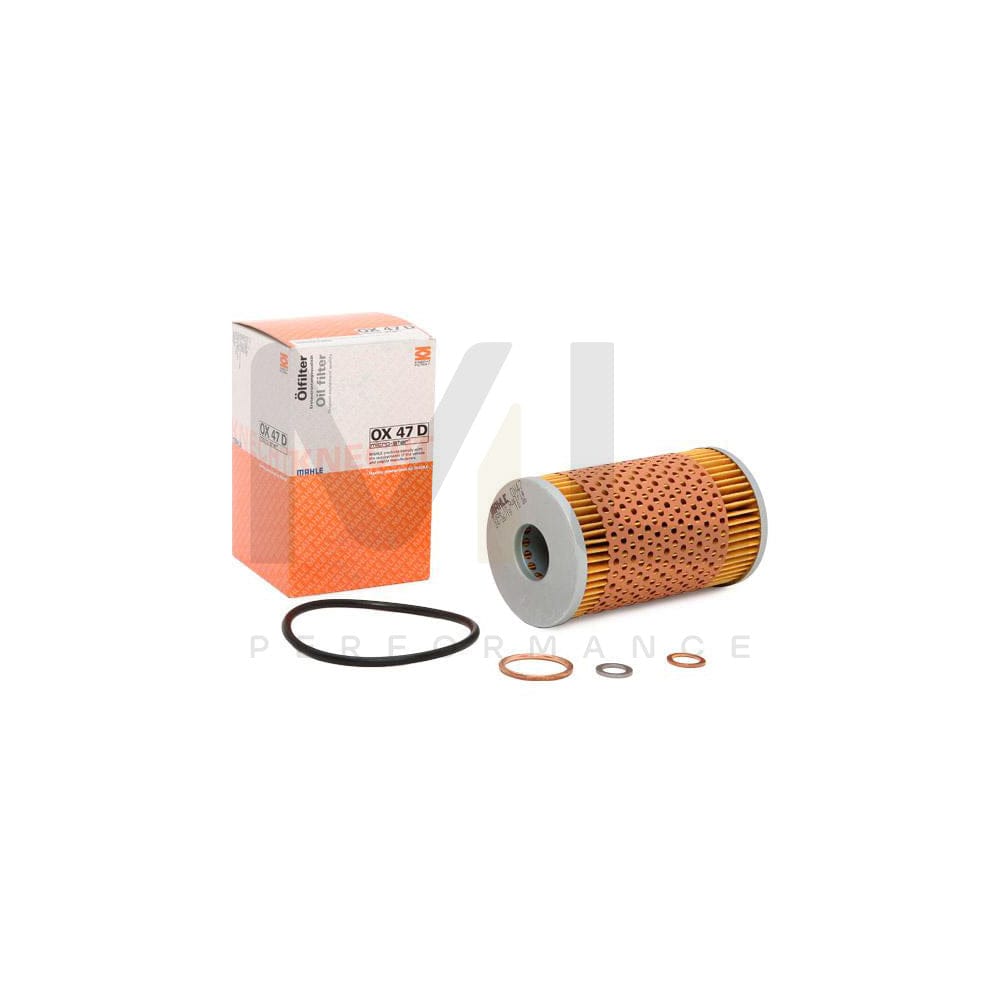 MAHLE ORIGINAL OX 47D Oil Filter Filter Insert | ML Performance Car Parts